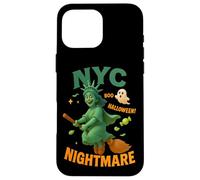 Carcasa para iPhone 16 Pro MAX NYC Nightmare Halloween Design - cuteStatue of Liberty Witch