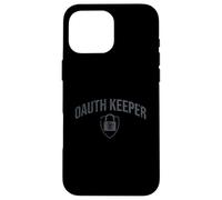 Carcasa para iPhone 16 Pro MAX OAuth Keeper Ciberseguridad TI Humor Diseño