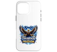 Carcasa para iPhone 16 Pro MAX Obra de Arte de Thunder Eagle Freedom Power