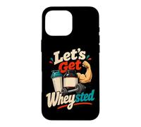 Carcasa para iPhone 16 Pro MAX Obtengamos el Humor de proteína de suero de Leche Wheysted Bodybuilding