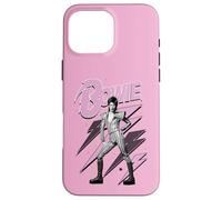 Carcasa para iPhone 16 Pro MAX Oficial David Bowie Pink Lightning Ziggy Stardust