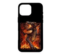 Carcasa para iPhone 16 Pro MAX Oficial Spiral Draconis Flame Gothic Fantasy