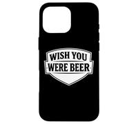 Carcasa para iPhone 16 Pro MAX Ojalá Fueras un Amante de la Cerveza Craft Home Brewery Funny Brewing