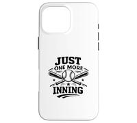 Carcasa para iPhone 16 Pro MAX One Inning - Lanzador de béisbol para Regalar ponches de Vida