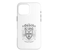 Carcasa para iPhone 16 Pro MAX Orden del Rey Non No omine Deo Gloria