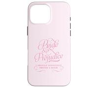 Carcasa para iPhone 16 Pro MAX Orgullo y prejuicio Prefiero infinitamente un Libro: Jane Austen