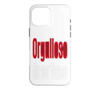 Carcasa para iPhone 16 Pro MAX Orgulloso De Ser Vasco Camiseta Frases Vasca