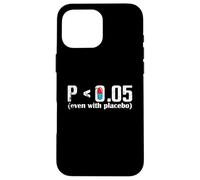 Carcasa para iPhone 16 Pro MAX P Menos de 0.05 Placebo Estadística Ciencia Dicho