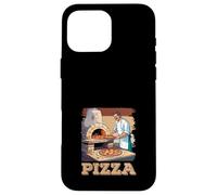 Carcasa para iPhone 16 Pro MAX Panadero de Pizza Am Steinofen Pizza Baker