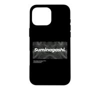 Carcasa para iPhone 16 Pro MAX Papel de Tinta agashi: Arte marmoleado japonés