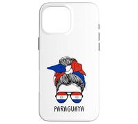 Carcasa para iPhone 16 Pro MAX Paraguayan Paraguaya Girl Paraguayan Heritage Paraguay Flag
