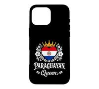 Carcasa para iPhone 16 Pro MAX Paraguayan Queen Paraguay Flag Proud Paraguayan Woman
