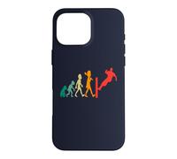 Carcasa para iPhone 16 Pro MAX Parkour Evolution Human Deporte Extremo Deporte Freerunning Atleta