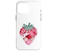 Carcasa para iPhone 16 Pro MAX Patchwork Fresa Country Farmhouse Style