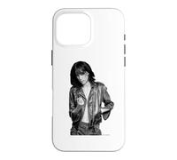 Carcasa para iPhone 16 Pro MAX Patti Smith Punk Rock 1976 Foto Lynn Goldsmith Colección