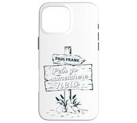 Carcasa para iPhone 16 Pro MAX Paul Frank Let's Go Somewhere Nueva Aventura