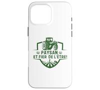 Carcasa para iPhone 16 Pro MAX Paysan et Fier de l'être Design Humor Agricole Fermier
