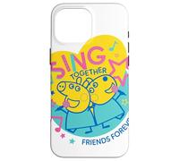 Carcasa para iPhone 16 Pro MAX Peppa Pig Sing