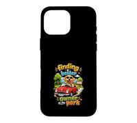 Carcasa para iPhone 16 Pro MAX Perro Divertido - Buscando Mejor Dueño