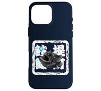 Carcasa para iPhone 16 Pro MAX Pez Abisal con Kanji Japonés Diseño