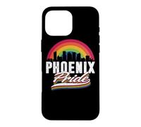 Carcasa para iPhone 16 Pro MAX Phoenix Arizona LGBT Lesbian Gay Bisexual Rainbow LGBTQ