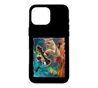 Carcasa para iPhone 16 Pro MAX Piezas de ajedrez Cats in Space