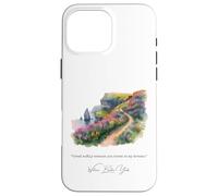 Carcasa para iPhone 16 Pro MAX Pisar Suavemente Porque pisas mis sueños Irlanda Poeta