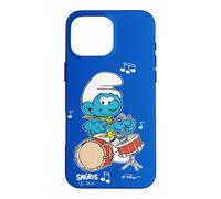 Carcasa para iPhone 16 Pro MAX Pitufos Armonía Musical Genio Dibujos Animados Retro 80s 90s Clásico