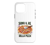 Carcasa para iPhone 16 Pro MAX Pizza e allegria: Perfetto per ogni pizzero