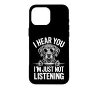 Carcasa para iPhone 16 Pro MAX Plott Hounds Divertido Perro de Plott