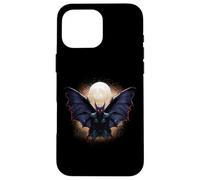 Carcasa para iPhone 16 Pro MAX Polilla Monstruos Criaturas Folclóricas Mítico Cryptid