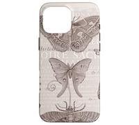 Carcasa para iPhone 16 Pro MAX Polillas de la Enciclopedia Diderot Historia Natural Vintage