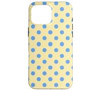Carcasa para iPhone 16 Pro MAX Polka Dot Blue and Yellow Polkadots