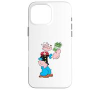 Carcasa para iPhone 16 Pro MAX Popeye The Sailor Man Spinach - Arte Retro de Dibujos Animados de 1929