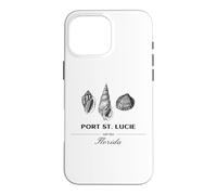 Carcasa para iPhone 16 Pro MAX Port St. Lucie Beach Shell Casa de Vacaciones