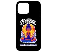 Carcasa para iPhone 16 Pro MAX Powered by Breath THROTTLED by Patience