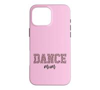 Carcasa para iPhone 16 Pro MAX Práctica de Baile con Estampado de Leopardo para Madre de Bailarina
