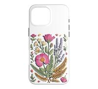 Carcasa para iPhone 16 Pro MAX Pressed Wildflower Meadow Florist Botanical Art