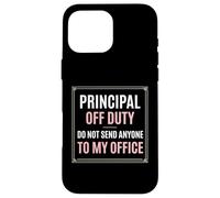 Carcasa para iPhone 16 Pro MAX Principal Fuera de Servicio No envíe a Nadie a mi Oficina