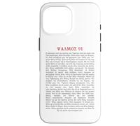 Carcasa para iPhone 16 Pro MAX Psalms 91 Bible Verse Protection Safety Blessing Greek