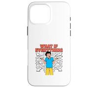 Carcasa para iPhone 16 Pro MAX ¿Qué Pasa si Todo Pensando Demasiado en el diseño de Preguntas mentales