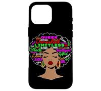 Carcasa para iPhone 16 Pro MAX Queen Limitless Kind Afro