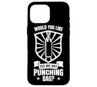 Carcasa para iPhone 16 Pro MAX ¿Quieres ser mi Saco de Boxeo?