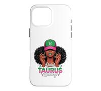 Carcasa para iPhone 16 Pro MAX Quiet Luxury Taurus Afro Women Pink Green Cap Black Girl