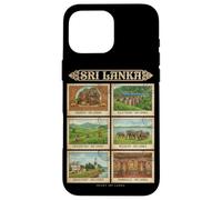 Carcasa para iPhone 16 Pro MAX Raíces de Sri Lanka Lugares emblemáticos de Ceilán Sigiriya
