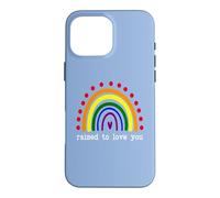 Carcasa para iPhone 16 Pro MAX Raised to Love You 2 Moms Love My Two Mommies Pride Mom LGBT