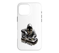 Carcasa para iPhone 16 Pro MAX Rap Vinyl Vibes Hip Hop DJ