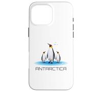 Carcasa para iPhone 16 Pro MAX Recuerdo de investigación antártica de pingüinos antárticos