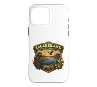 Carcasa para iPhone 16 Pro MAX Recuerdo gráfico de Eagle Island State Park Idaho