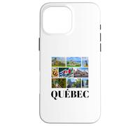 Carcasa para iPhone 16 Pro MAX Recuerdo Retro de Quebec de Canadá/Quebec
